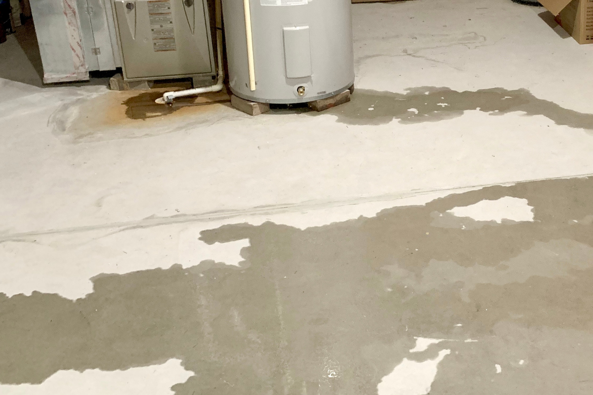 signs of a slab leak
